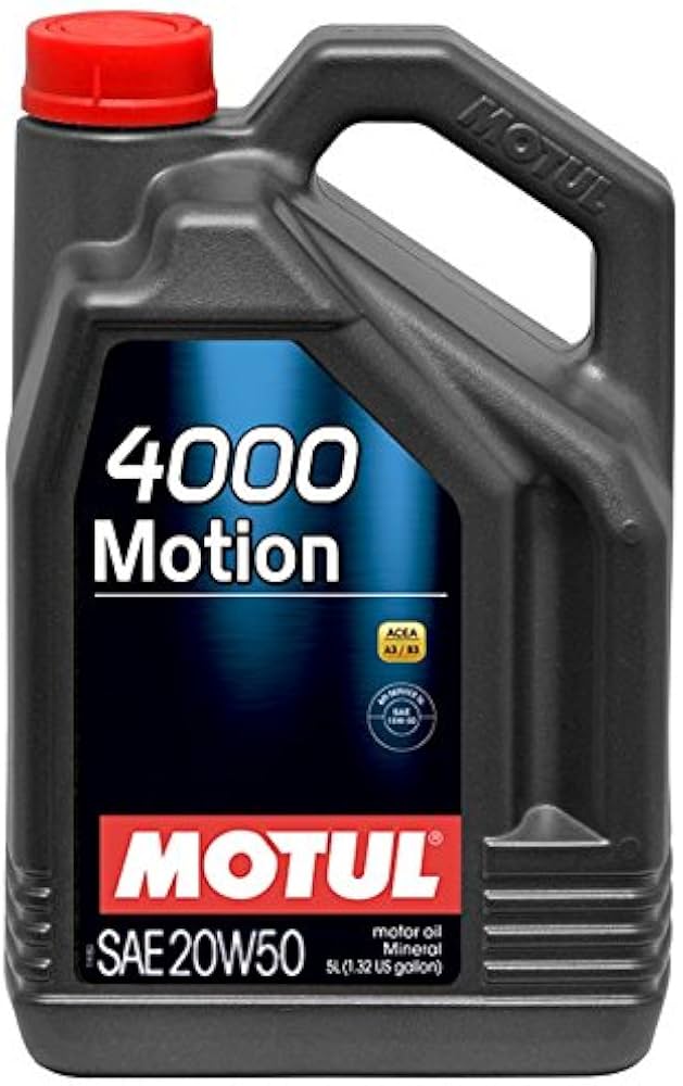 MOTUL 4000 MOTION 20W50 5L