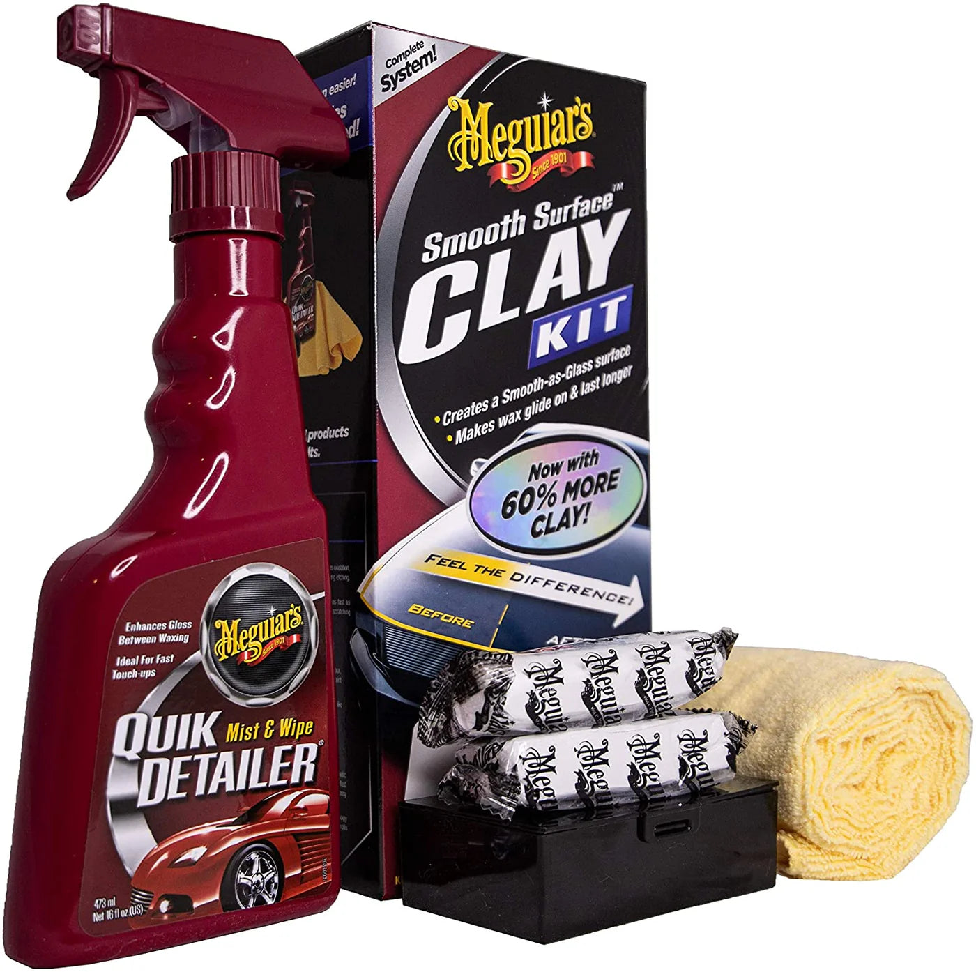 MEGUIAR'S SMOOTH SURFACE CLAY KIT