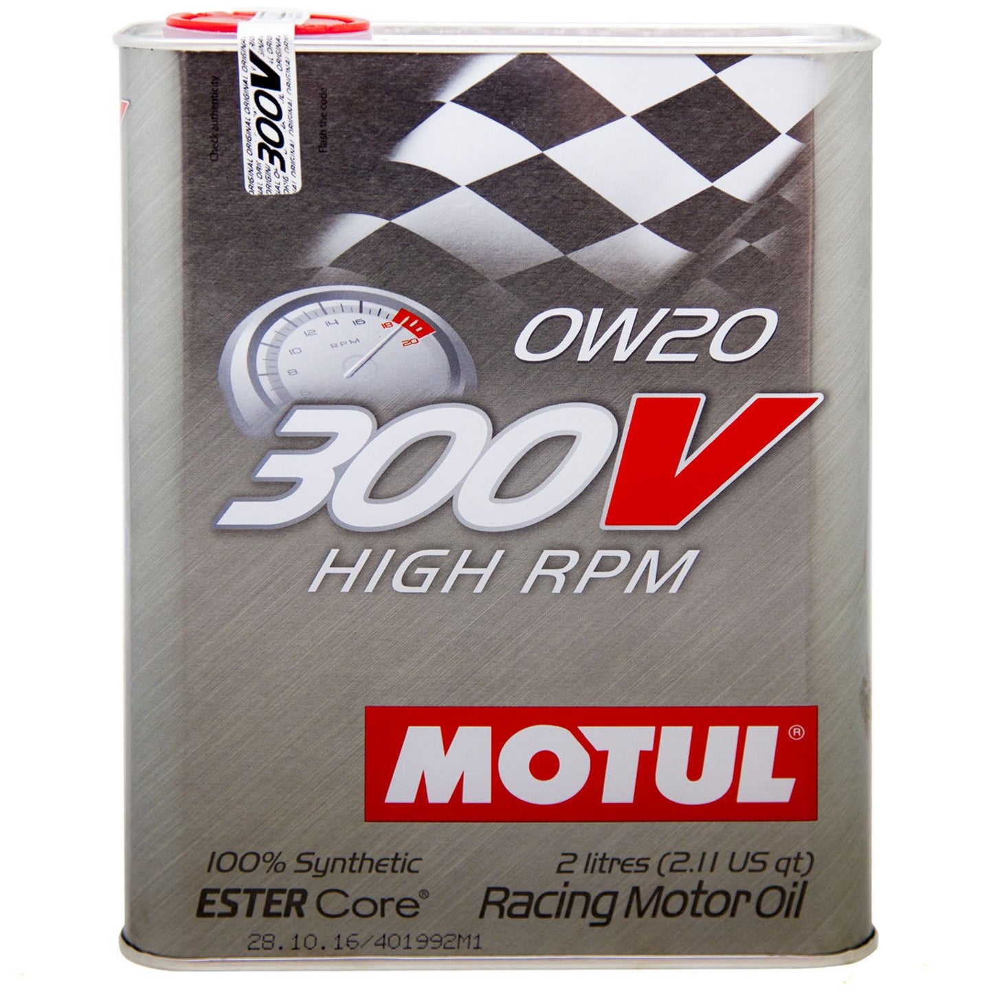 MOTUL 300V HIGH RPM 0W20 2L