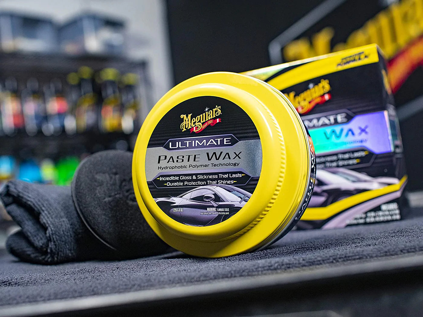 MEGUIAR´S ULTIMATE PASTE WAX CIRE EN PATE