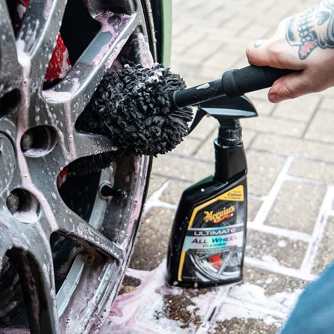MEGUIAR´S SUPREME WHEEL BRUSH - CEPILLO DE LLANTAS