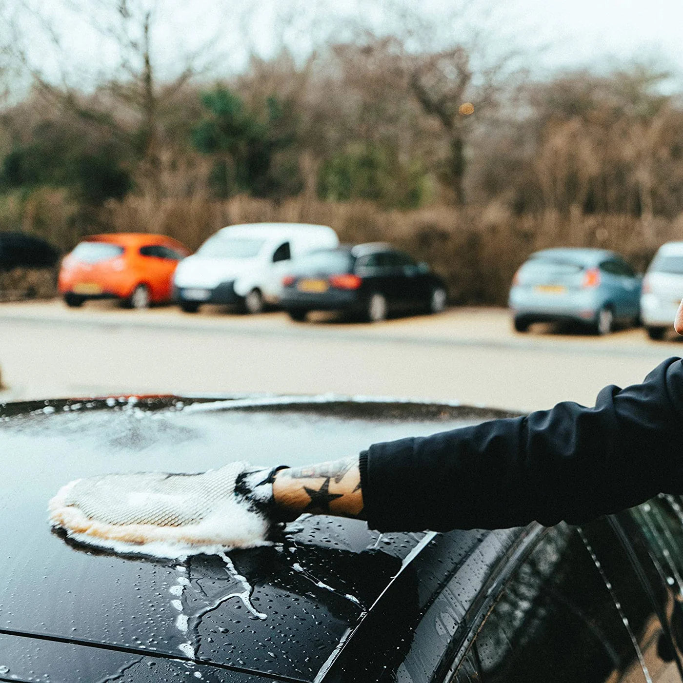 MEGUIAR´S GUANTE DE LAVADO DE LANA MERINA (LAMBSWOOL)