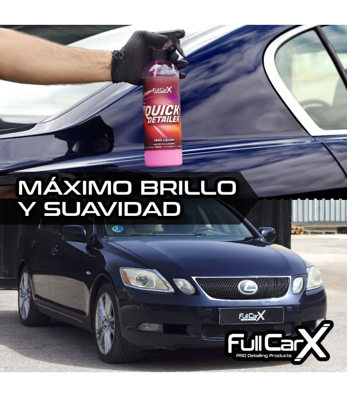 FULLCARX CERA LÍQUIDA QUICK DETAILER BRILLO