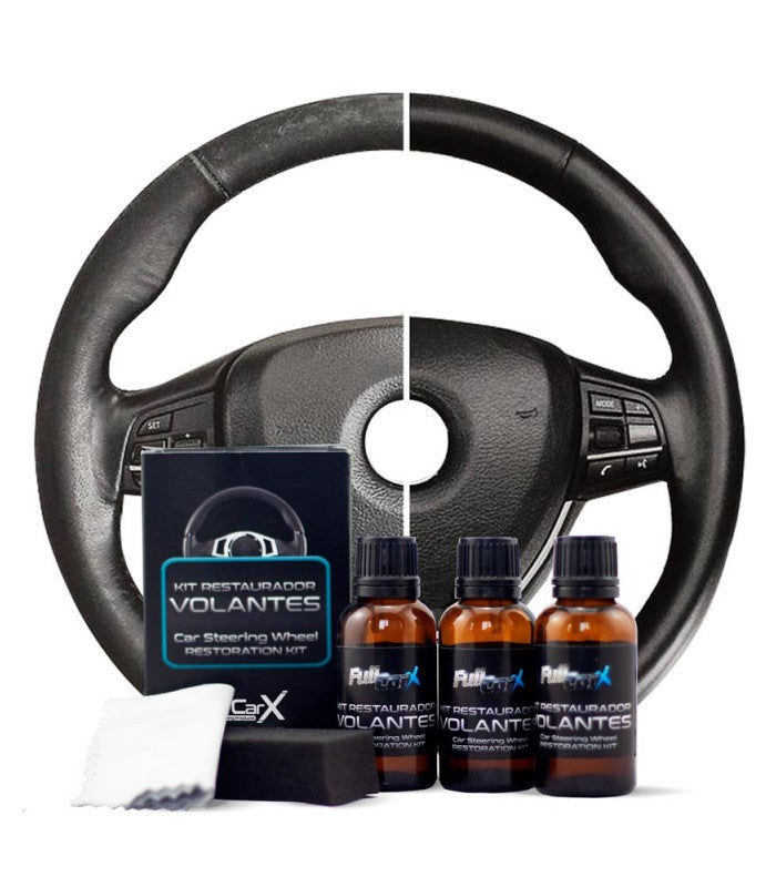 FULLCARX KIT RESTAURADOR VOLANTES CUERO