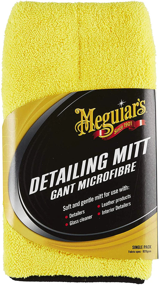MEGUIAR´S DETAILING MITT GANT MICROFIBRE