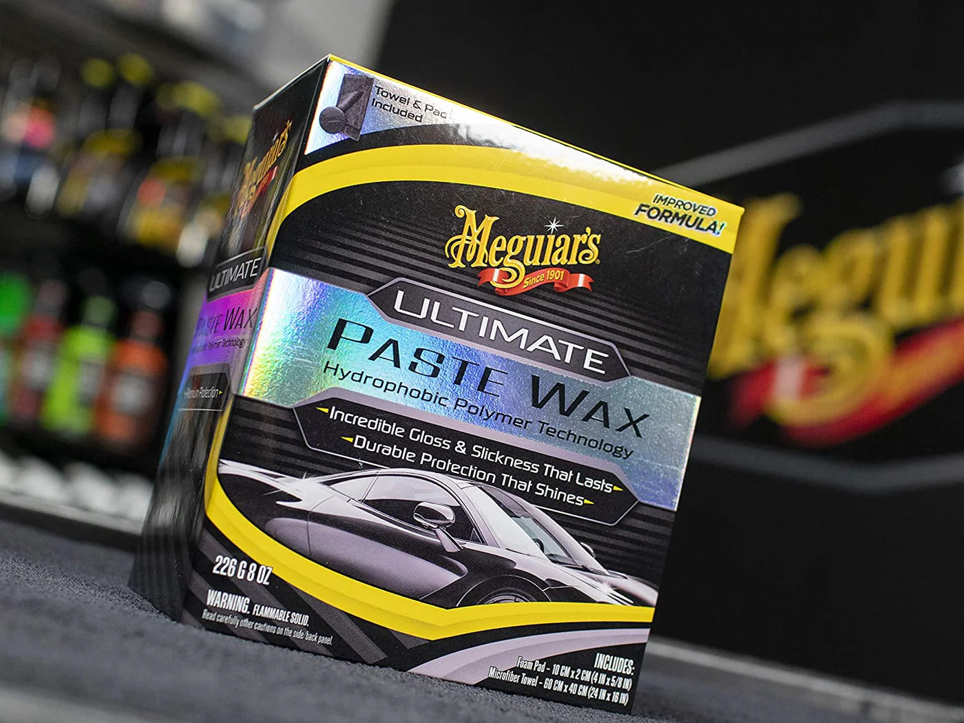 MEGUIAR´S ULTIMATE PASTE WAX CIRE EN PATE