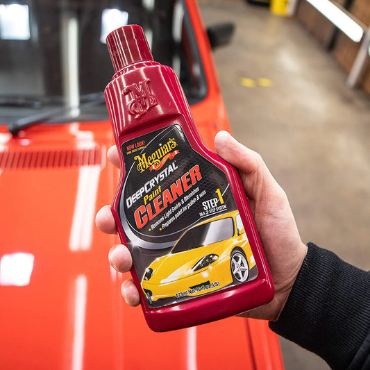 MEGUIAR´S DEEPCRYSTAL PAINT CLEANER 473ML PASO 1