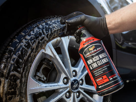 LIMPIALLANTAS MEGUIAR'S NON-ACID WHEEL & TIRE CLEANER - 946 ML
