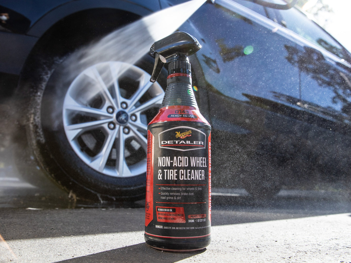 LIMPIALLANTAS MEGUIAR'S NON-ACID WHEEL & TIRE CLEANER - 946 ML