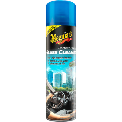 MEGUIAR'S PERFECT CLARITY GLASS CLEANER - SPRAY ANTI MARCAS