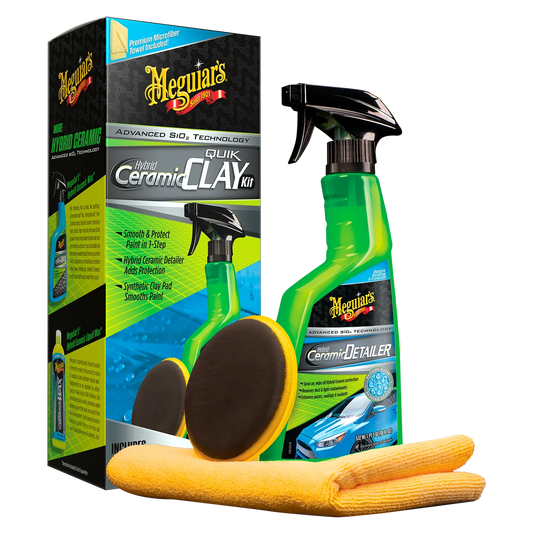 MEGUIAR'S HYBRID CERAMIC QUIK CLAY KIT