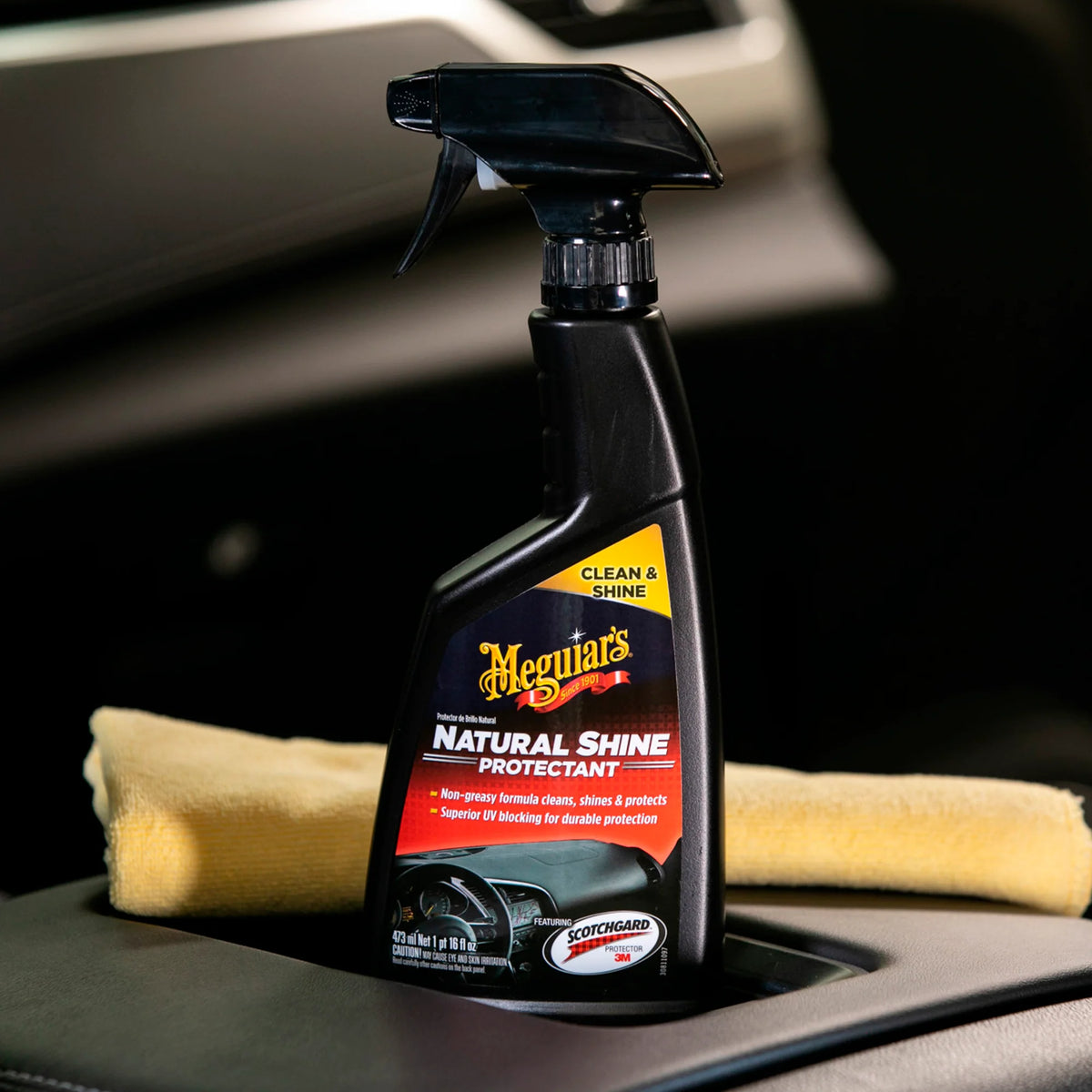 MEGUIAR'S NATURAL SHINE VINYL & PROTECTANT 473ML