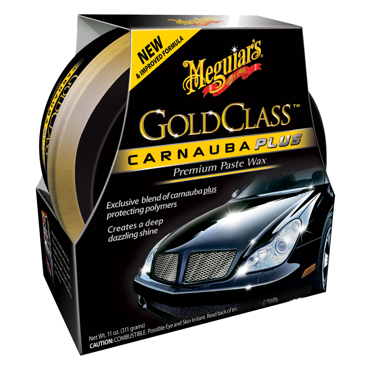 GOLD CLASS CARNAUBA PLUS PASTE WAX 311G
