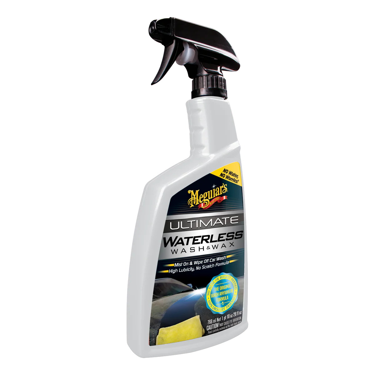 ULTIMATE WATERLESS WASH & WAX - LAVA Y ENCERA SIN AGUA