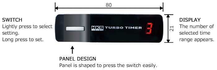 HKS OEM genuino Turbo Timer - 41001-AK012
